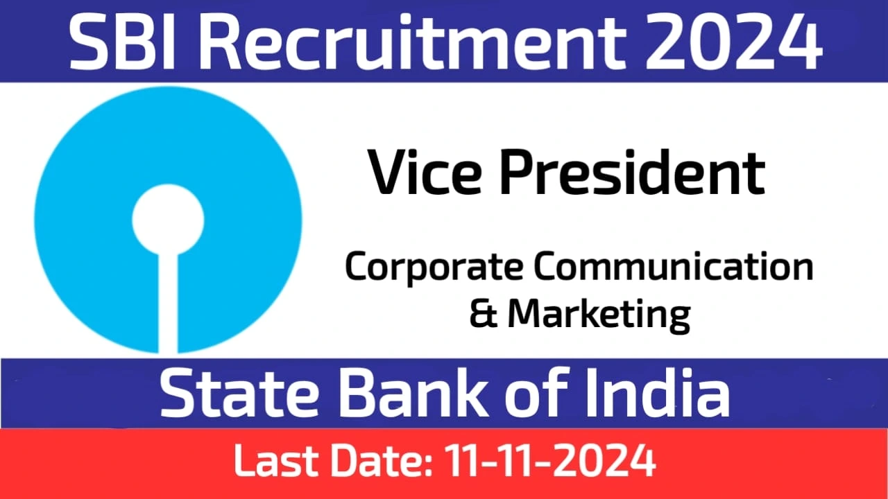 SBI Vice President Recruitment 2024